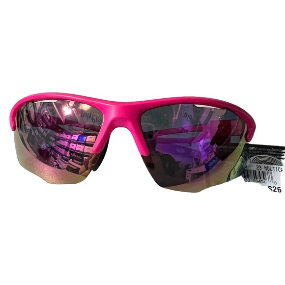 Foster Grant Iron Man Ironflex Hot Pink Sunglasses 100% UVA Protection - Picture 1 of 5